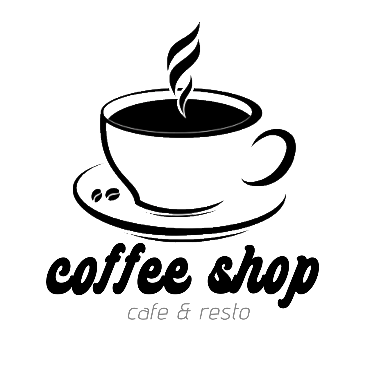 Foto Desain logo coffee shop